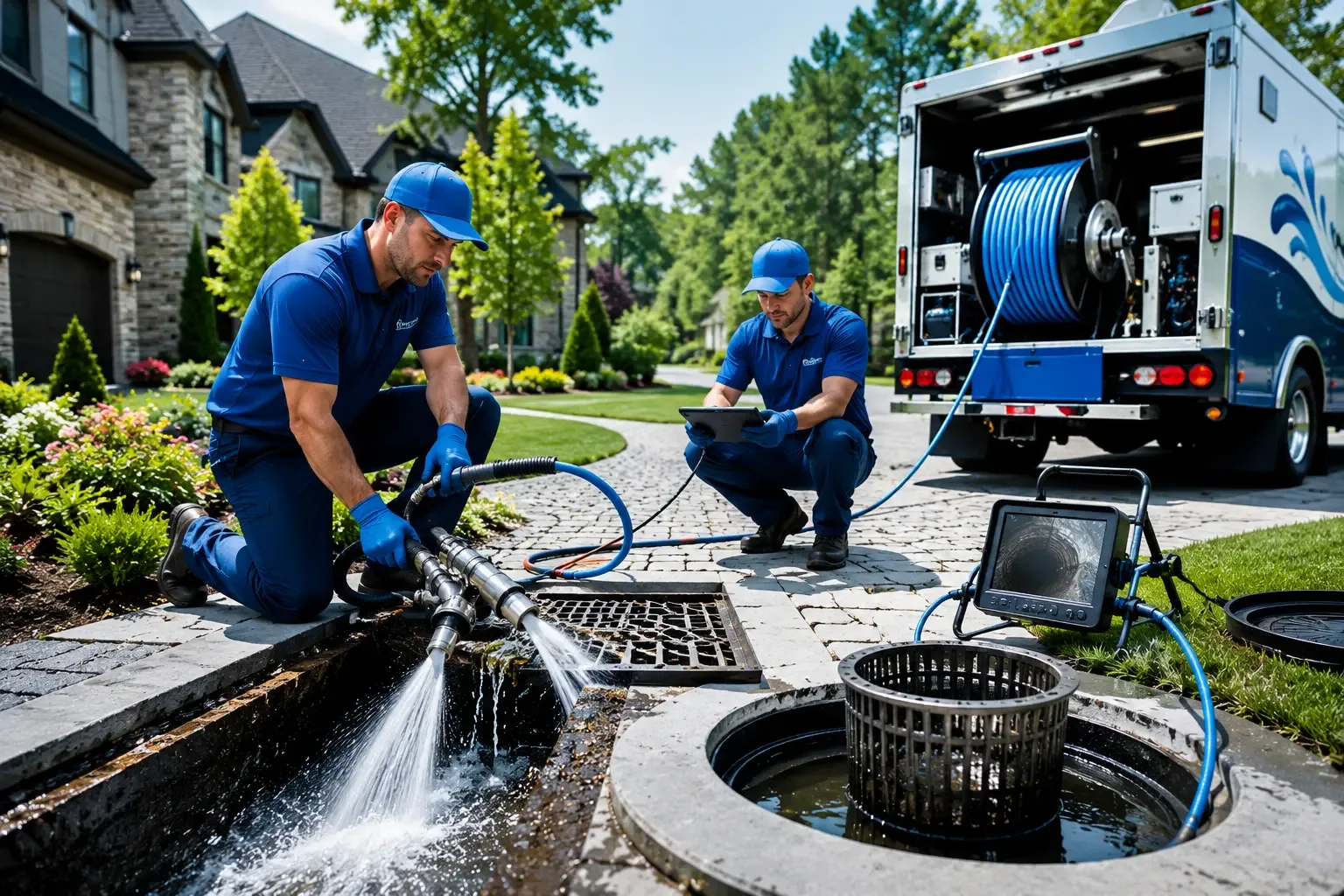 Local outdoor drain cleaning professionals in Winslow, NE